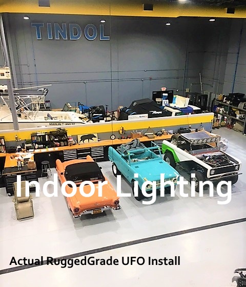 indoor lighting UFO LEDs
