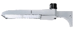 40,000 Lumen - 300 watt Cigna Series LED Parking Lot Light Silver Gray Color - Dimmable - With Photocell Optional - Arm Mount 