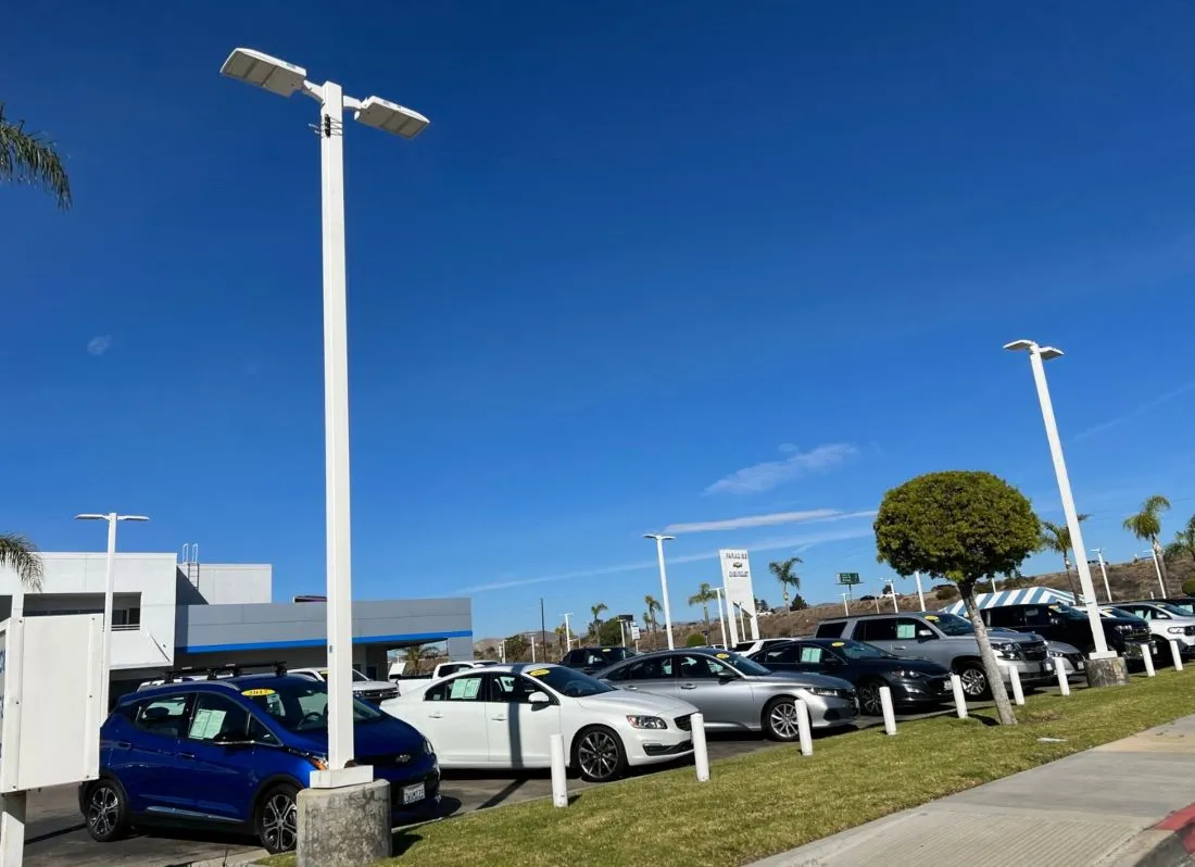 LED Parking Lot Lights