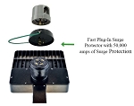 10KV Surge Protection  Add 10KV Surge Protection to any LED Light fixture with 3 Prong connector