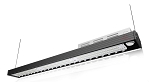 150 Watt Linear High Bay - 152 Lumens to Watt - 5000K Bright White  - 22,800 Lumen Aisle Light - Black