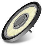 150 Watt LED High Bay UFO Industrial Lighting Series Lights - 21,000 Lumen - DLC Premium Verified - 3.3ft cord - Dimmable