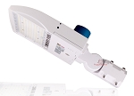 150 Watt LED NextGen III Parking Lot Lights - 21,000 Lumen - 5000K - Slip Fit Mount - WITH photocell - White Housing