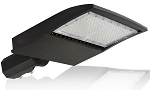 High Voltage 277-480V - 150 Watt LED NextGen II Parking Lot Lights - 20,000 Lumen - 5000K - Slip fit mount - BLACK