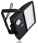 100 Watt Motion Sensor LED NextGen III Parking Lot Lights - 14,500 Lumen - 5000K - Flood Mount - Without Photocell 