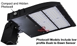 150 Watt LED NextGen Parking Lot Lights - 20,000 Lumen - 5000K - Slip Fit Mount - Photocell Optional