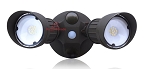 20 Watt Lacuna II Series LED Flood Light - 2,400 Lumens - 5000K - Dark Bronze/Brown Housing
