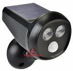 2LED Solar Spot Light with Motion Sensor - 5 Pack