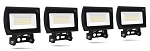 4 Pack - Hetria Lighting - Luri Series - 3,500 Lumens - 30 Watt - LED Flood Light - Yoke Mount - 5000K Bright White
