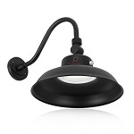40W - Overo II Series - Goose Neck LED Wall Light - Barn Light - Tunable