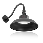 40W - Overo II Series - Goose Neck LED Wall Light - Barn Light - Tunable