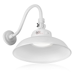 40W - Overo II Series - Goose Neck LED Wall Light - Barn Light - Tunable