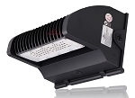 5,600 Lumen - 40 Watt Rotate III Series LED Wall Pack - 5000K - High Efficiency 140 lumen to watt - Brown Color 