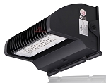 5,600 Lumen - 40 Watt Rotate III Series LED Wall Pack - 5000K - High Efficiency 140 lumen to watt - Black Housing