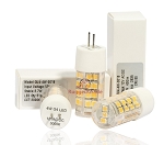 4W G4 LED Bulb - Orison Series LED Landscape  -  12v AC/DC Low Voltage Lights - 3000K  Warm White - Pack of 6