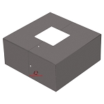 5 inch Square Base Cover for Light Pole