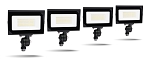 Hetra Lighting - Luri Series - 5,800 Lumens - 50 Watt - LED Flood Light - Knuckle/Conduit Mount - 5000K - Pack of 4