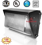 100 Watt LED Wall Pack  - 12,500 Lumens -  Dusk to Dawn Sensor (photocell) built in 