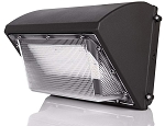 60 Watt LED Wall Pack  - 7,600 Lumens - 5000K -Semi Cut Off Durado II Series - DLC Premium