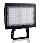 90 Watt - Kivo Series - LED Flood Light - 11,250 Lumens - 5000K - Yoke Mount - DLC 5.1 Premium