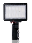 90 Watt - with Photocell - Kivo Series - LED Flood Light - 11,250 Lumens - 5000K - Slip Fit Mount - DLC 5.1 Premium
