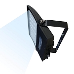 60 Degree Sports Light - 150 Watt LED NextGen III LED Lights - Narrow Beam Spot Light for Long Distance - 21,000 Lumen - 5000K - Flood Mount - WITH photocell 