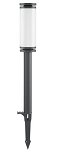 2.5W LED Landscape Pathway Light 1 - side view, led bollard light featuring cylindrical white acrylic diffuser