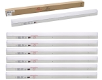 40W 4 Foot T8 LED Tube 1 - studio shot showing packaging box top-down view