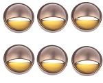 4W LED Landscape Pathway Light 1 - 3/4 view, bronze, led landscape spot lights with brass-finished adjustable knuckle mounts