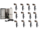 5W LED Landscape Spot Light 1 - 3/4 view, bronze, led landscape spot lights with adjustable brass knuckle mounts