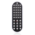 RTX Control for Programming , Durado 1 - front view, white, plastic remote control for led lighting systems