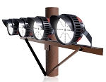500W LED Stadium Lighting Package 1 - angled view, professional led stadium lighting array featuring four high-output
