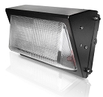 80 Watt LED Wall Pack  - 10,400 Lumens - 5000K with UL and DLC -Dusk to Dawn(photocell)