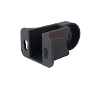 and Shoebox Lights Only- Color 1 - 3/4 view, bronze, adjustable yoke mounting bracket, integrated heat sink fins