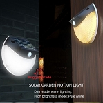 2Watt LED Solar Motion wall Light 